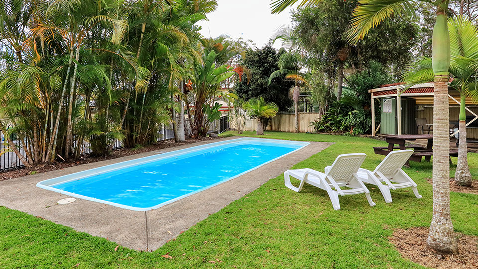 Inground Saltwater Swimming Pool