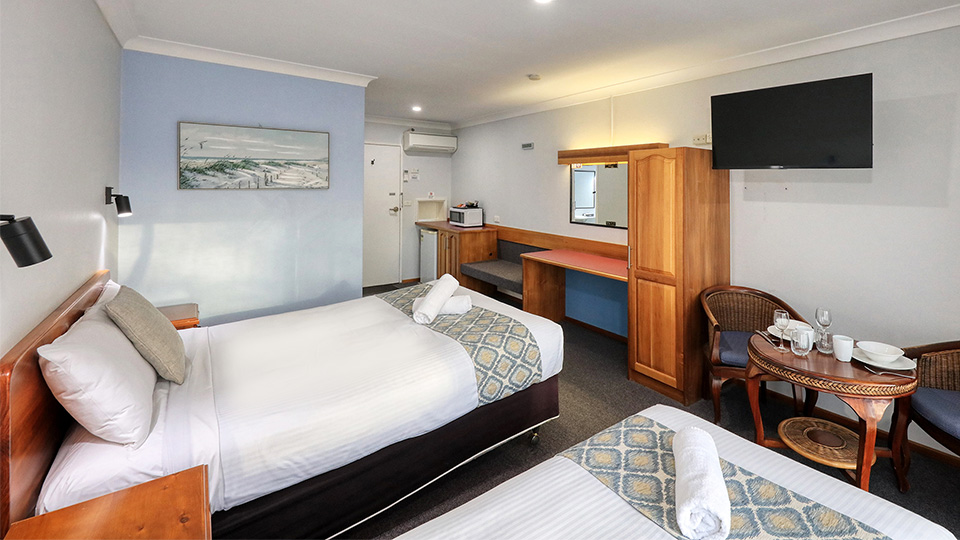 Generous Room Size with Dining Area